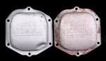 Avco Lycoming Factory 0-320 Engine Rocker Valve Cover Set Of Mixed Finish. Fixed Price $48.08.