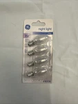 General Electric Night Light 4W C7 Type E12 Base Bulbs (lot Of 4). Fixed Price $11.99.