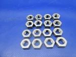 Lycoming Cylinder Base Nut .500-20 P/n STD-2090 Lot Of 16 (0925-840). Fixed Price $104.50.