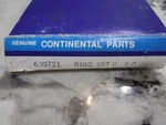 639721 Continental Ring Set For Chrome Cylinder, C85, C90, O-200, O-300. Fixed Price $65.00.