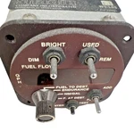 Shadin Fuel Flow Indicator 912041T-38D. Fixed Price $219.00.