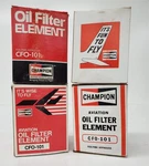 Lot Of 4 New Old Stock Champion Aerospace Oil Filter P/n CFO-101. Fixed Price $25.00.