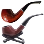 2 Durable Wooden Smoking Tobacco Cigarettes Pipes Enchase Gift. Fixed Price $16.99.