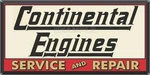 Continental Engines Aviation Aircraft Dealer Sign Remake Aluminum Size Options. Fixed Price $76.48.
