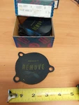 Pratt & Whitney Exhaust Shipping Cover 80924. Fixed Price $10.00.