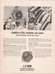 Bristol Siddeley V/stol Engine Vintage Print Ad 1960S Aviation Jet Aircraft. Fixed Price $12.75.