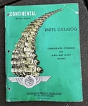 Continental O-470 & I0-470 Engines Parts Catalog 1964 Original. Fixed Price $57.84.