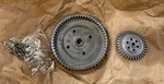 Continental O-200A Camshaft Gears W/ 8130-3. Fixed Price $550.00.