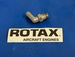 Rotax 922-242 Rotary Valve Oil Lower Fitting Angular Tube 582 618 462 Ultralight. Fixed Price $19.95.
