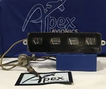 Fuel And Oil Instrument Cluster For 1959 Cesna 172 P/n 513144-11 Stewart Warn. Fixed Price $325.00.