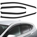 Dark Smoke Side Window Deflectors Visors Rain Guards 4-PIECE 2004-2008 Acura Tsx. Fixed Price $63.99.