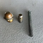 Continental O-300 Oil Pressure Valve, Cap, Spring & Plunger P/n 21113 (0723-546). Fixed Price $150.00.