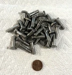 New NAS6704-7 Hex Bolts 1/4-28 Threaded Stainless Steel Aircraft Fasteners Lot. Fixed Price $35.00.