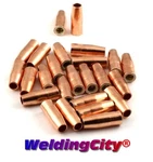 Weldingcity 25-PK Gas Nozzle 21-50 (1/2") For Lincoln Tweco Mig Gun. Fixed Price $104.99.