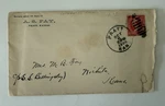 1900 Continental Insurance Co. Of New York Pratt Kansas Letter & Postal Cover 2C. Fixed Price $39.99.