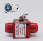 New Dukes Inc Piper Aircraft Fuel Shutoff Ball Valve P/n 3555-00-5, 492-363. Fixed Price $385.00.