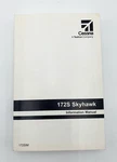 Cessna Skyhawk Airplane Information Owner's Manual 172SIM. Fixed Price $79.49.