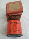 Vintage Nos Fram Oil Filter PH14 Chevrolet Chevy Ii, Van, Trucks Gmc N.o.s. Fixed Price $19.99.