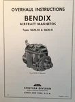 Bendix Aircraft Magneto Types S6LN-50 & S6LN-51 Overhaul Instructions. Fixed Price $17.95.
