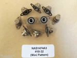 NAS1474A3 Self Sealing #10-32 Aircraft Nutplates Lot Of. Fixed Price $69.50.