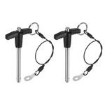 2PCS Handle Lock Pins 6MM X 50MM Stainless Steel Button Quick Release. Fixed Price $20.97.