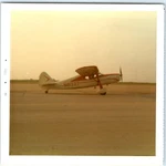 Vtg 1971 Fairchild 24R-46 Airplane Photo N81337 Aviation Aircraft Color Snapshot. Fixed Price $10.50.