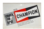 Vtg 1974 Champion Aviation Spark Plugs Or Igniters Service Manual Catalog AV-14. Fixed Price $9.95.