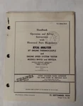 Howell Inst. Jetcal Analyzer Engine Thermocouple Operation Service Parts. Fixed Price $23.00.