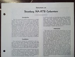 Stromberg NA-R7B Service Instructions. Fixed Price $105.93.