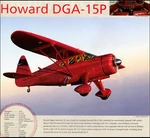 2002 Print Photo Of Restored 1940 Howard DGA-15P Private Aircraft Red! 080322. Fixed Price $8.36.