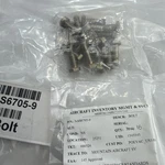 (16) NAS6705-9 Bolt Aerospace 5/16-24, 9/16" Grip Cres NSN5306-01-056-3193,. Fixed Price $103.77.
