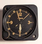 Wwii Longines-wittnauer 8-DAY Type A-11 U.s. Army Aviation Panel Clock Works. Fixed Price $425.00.