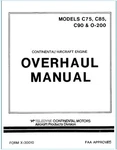 Continental Engine C75 C85 C90 O-200 Service & Parts Owner -3- Manuals. Fixed Price $22.95.