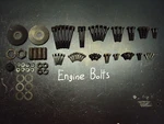 1980 Ski Doo Bombardier Rotax Futura 500 Body Hardware Bolts Nuts Washer. Fixed Price $28.04.