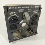 Boeing 737 Cabin Temp Cockpit Control Panel Aviation Aircraft Simulator. Fixed Price $208.12.