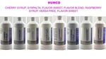 Humco Cherry Simple Syrup, Flavor Sweet, Blend Plus, Versa Free Raspberry. Fixed Price $25.95.
