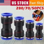 280PCS Air Hose Fittings Straight Push Link Quick Release Pneumatic Connector. Fixed Price $50.21.