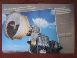 7/1982 Pub General Electric Aircraft Engine Snecma CF6-80C CFM56-3 Original Ad. Fixed Price $11.62.