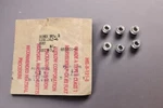 ( Qty 6 ) Jet Nuts Stainless Steel MS21043-4. Fixed Price $9.00.
