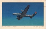 1940S The Lockheed Constellation Flight Four Engine Twa Aircraft Postcard. Fixed Price $6.00.