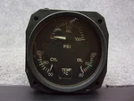Beechcraft Aircraft Inst & Dev Multifunction Engine Gauge P/n 60-384079-1. Fixed Price $236.00.