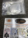 Lycoming 76633 Turbo Bypass Air Valve Door Plate TIO-540. Fixed Price $100.00.