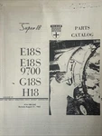 Beechcraft Twin Super Illustrated Parts Catalog 414-180154C E18S G18S. Fixed Price $99.99.