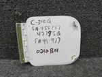 0851735-200 Cessna 310Q Oil Filler Door Assembly. Fixed Price $168.00.