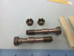 Tcm Continental (2) Rod Bolts 35972 & Nuts 6626140 Aviation. Fixed Price $44.00.