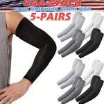 5 Pairs Cooling Arm Sleeves Cover Uv Sun Protection Sports Outdoor For Women. Fixed Price $5.98.