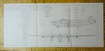 WW2 Usa American Aircraft Consolidated Vultee PB4Y-1 Lib Scale Design Plan C1945. Fixed Price $22.50.
