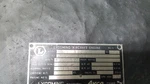 Avco Lycoming Model 0-320-A2B Aircraft/airplane Motor/engine Data Tag Only. Fixed Price $374.95.