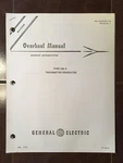 Tach Generator CM-9 Overhaul Manual. Fixed Price $100.58.