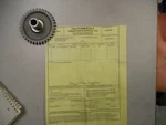 Lycoming Oil Pump Gear And Scavenger, P/n 68467, Yellow Tag. Fixed Price $750.00.